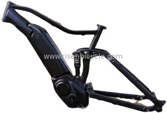 Cina China Stock 27.5er Electric Full Suspension Frame Sepeda Bafang G330 Aluminium Trail Ebike Emtb Sepeda gunung pemasok