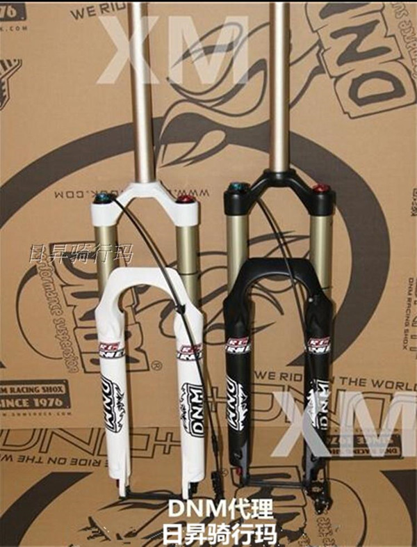 DNM BURNER-RC garpu suspensi kamar udara ganda untuk sepeda gunung, sepeda mtb 5