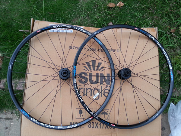 SunRingle Blackflag comp sepeda gunung set roda tanpa tabung sepeda roda mtb 0