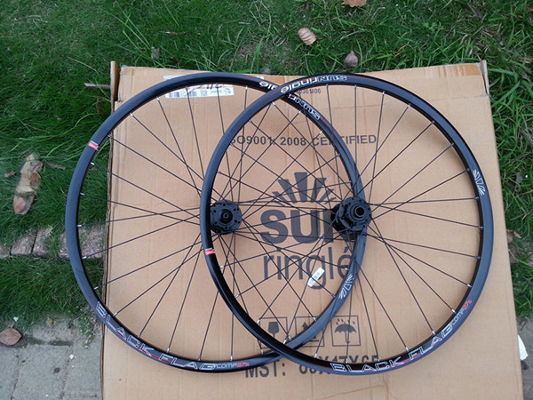 SunRingle Blackflag comp sepeda gunung set roda tanpa tabung sepeda roda mtb 1