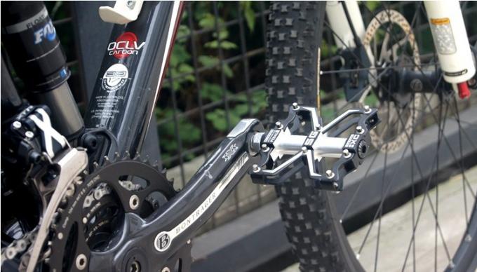 CNC Diproses 3 bantalan Aluminium Alloy Sepeda Pedal Premium Anodized Warna 8