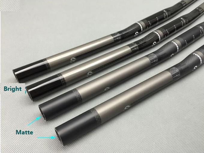 Full Carbon Fiber Straight Handlebar Diameter 25,4mm dari Folding Bike Length 580/600/620mm 4