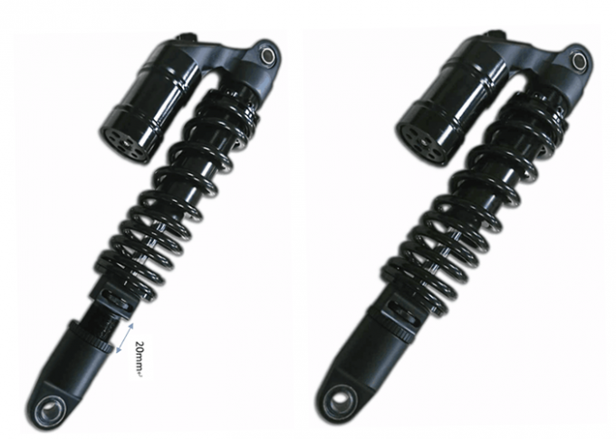 Hydraulic Coil Spring Shock dengan Piggyback Length Adjustable ATV/UTV Shock Absorber 0