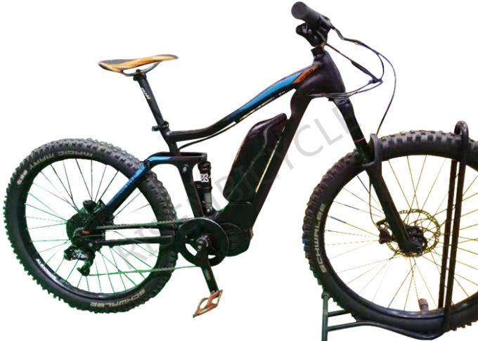 Boost 27.5er Electric Bike Frame w/ Bafang 1000w Aluminium Alloy Suspension Mtb E-Bike 5