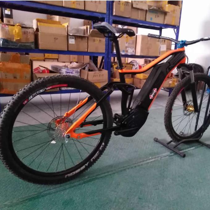 Bafang Rangka Sepeda Suspensi Penuh Elektrik 250W Mid-Drive Pedelec Emtb E-bike G330 6