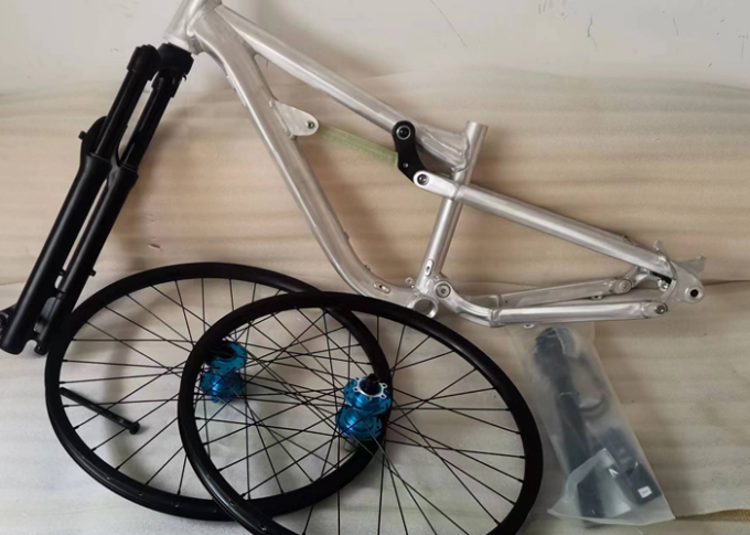 24er Junior Full Suspension Bike Frame Aluminium Anak Sepeda Gunung 2