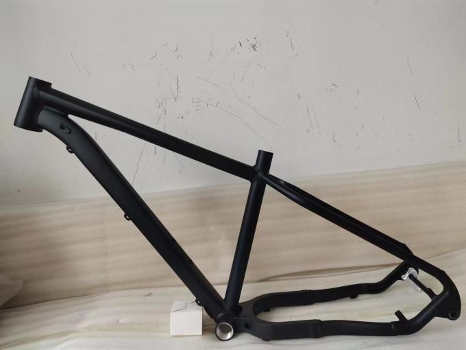 26x4.80 Aluminium Pantai Bike Frame 197X12 drop-out 120mm BB Disc Brake Snow Bike Frame 1