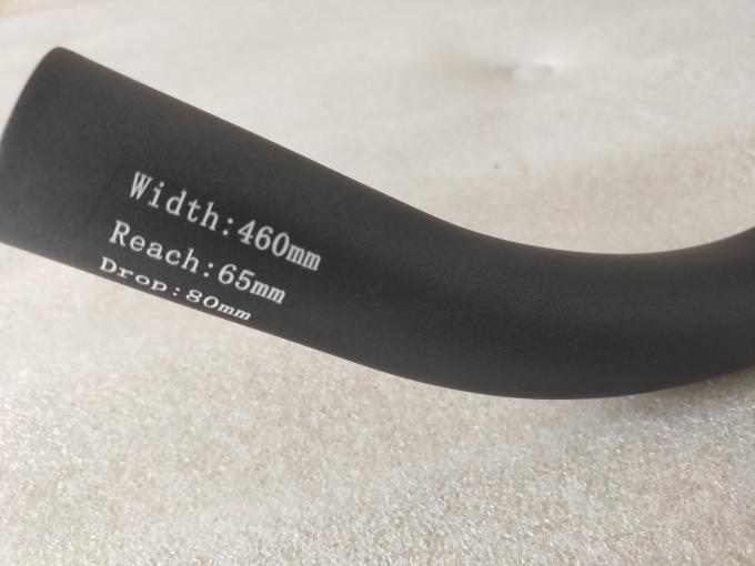 Karbon Hitam Gravel Handlebar Lebar 1 340/380/420/460MM 7