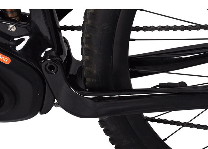 Rangka Sepeda Listrik Karbon Suspensi Penuh 27.5Plus/29er Rangka Ebike Mid-drive Bafang 1